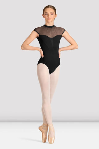 Mirella M40003LM Cap Sleeve Leotard