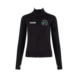 Suzanne Jane School of Dance Silky Jacket with Thumb Holes