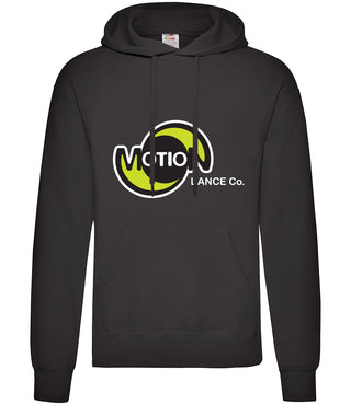 Motion Dance Black Overhead Hoodie - Front Logo