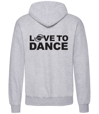 Motion Dance Grey Overhead Hoodie - Love to Dance