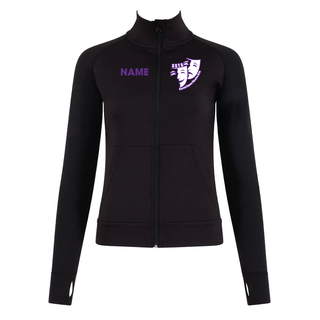 Sacred Space Theatre Arts Dance Silky Jacket with Thumb Holes