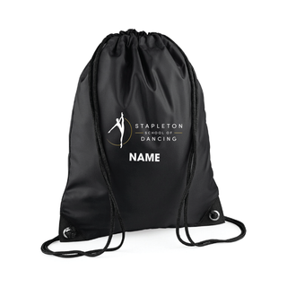 Stapleton School of Dance Drawstring Bag