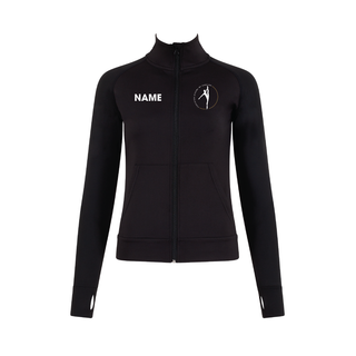 Stapleton School of Dance Silky Jacket with Thumb Holes