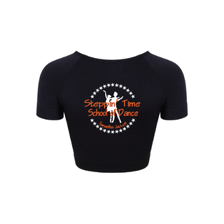 Steppin' Time School of Dance Silky Crop Top