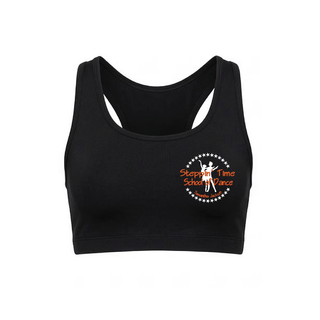 Steppin' Time School of Dance Racerback Crop Top