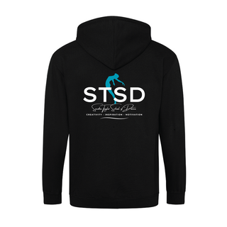Sandra Taylor School of Dance Cropped Zip-Up Hoodie