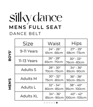 Silky Full Seat Dance Belt