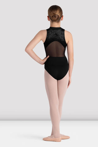 Girls Tanya Zip Front Leotard  CL5655
