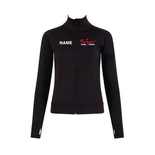 Tozer Dance Studios Silky Jacket with Thumb Holes