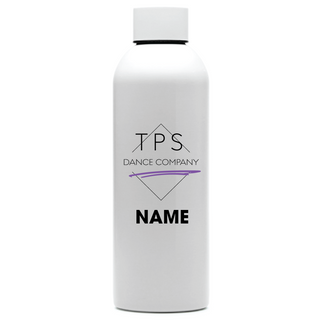 TPS Dance Company Kidsgrove Water Bottle - White
