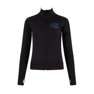 True Blue Dance Academy Silky Jacket with Thumb Holes