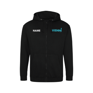 Vision Arts Wales Zip Hoodie