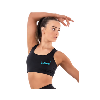 Vision Art Wales Racerback Crop Top