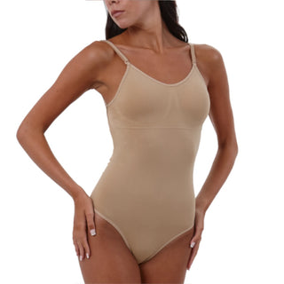 Silky Padded Seamless Low Back Camisole (with removable padding)
