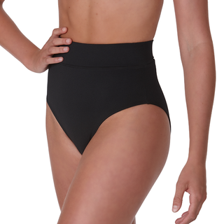 Silky Dance Black High Waisted Brief