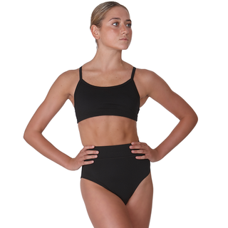 Silky Dance Black High Waisted Brief