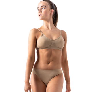 Silky Dance Padded Clear Back Bra