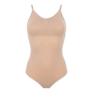 Silky Padded Seamless Low Back Camisole (with removable padding)