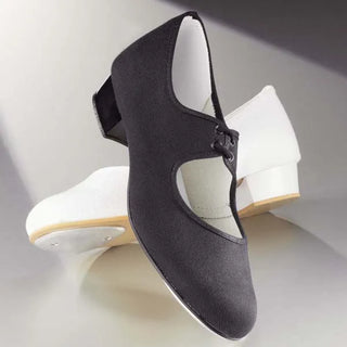 1st Position Canvas Low Heel Tap Shoe