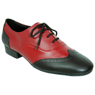 LA Mens Leather Dance Shoe with 1" Heel
