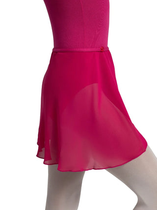 Capezio Chiffon Wrap Skirt - Mulberry CAD800