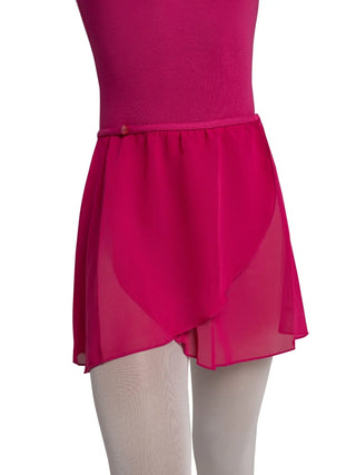 Capezio Chiffon Wrap Skirt - Mulberry CAD800