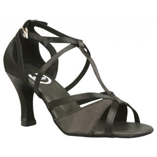 Sarah Black, Flesh or Red Ladies Dance Shoe with 2.5" or 3" Heel