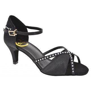 Alice Black or Tan Ladies Dance Shoe with 2.25" or 3" Heel