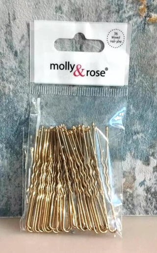 Molly & Rose 45mm Blonde Hairpins
