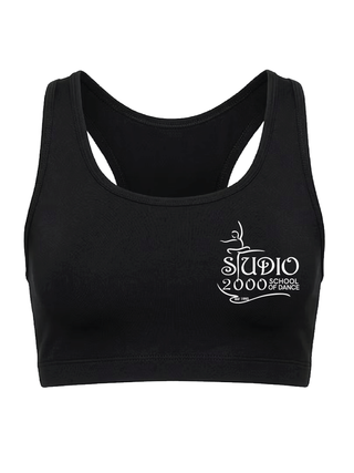 Studio 2000 Silky Racerback Crop Top