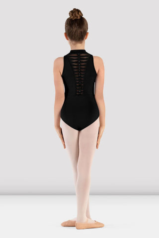 Girls Rosey Zip Front Leotard CL9265